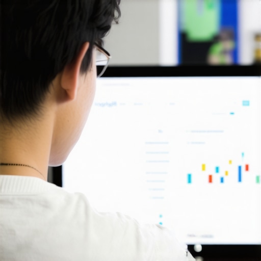 Business owner reviewing local SEO data on a laptop