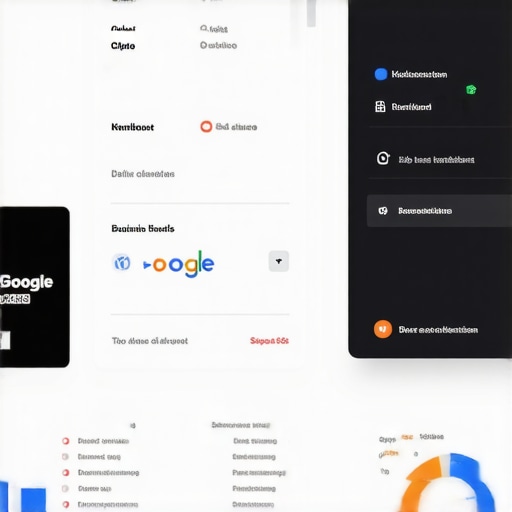 Google Business Profile optimization analytics showing rankings and improvements.